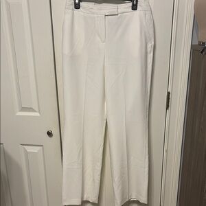 Larry Levine Plus Stretch Wide Leg Trousers